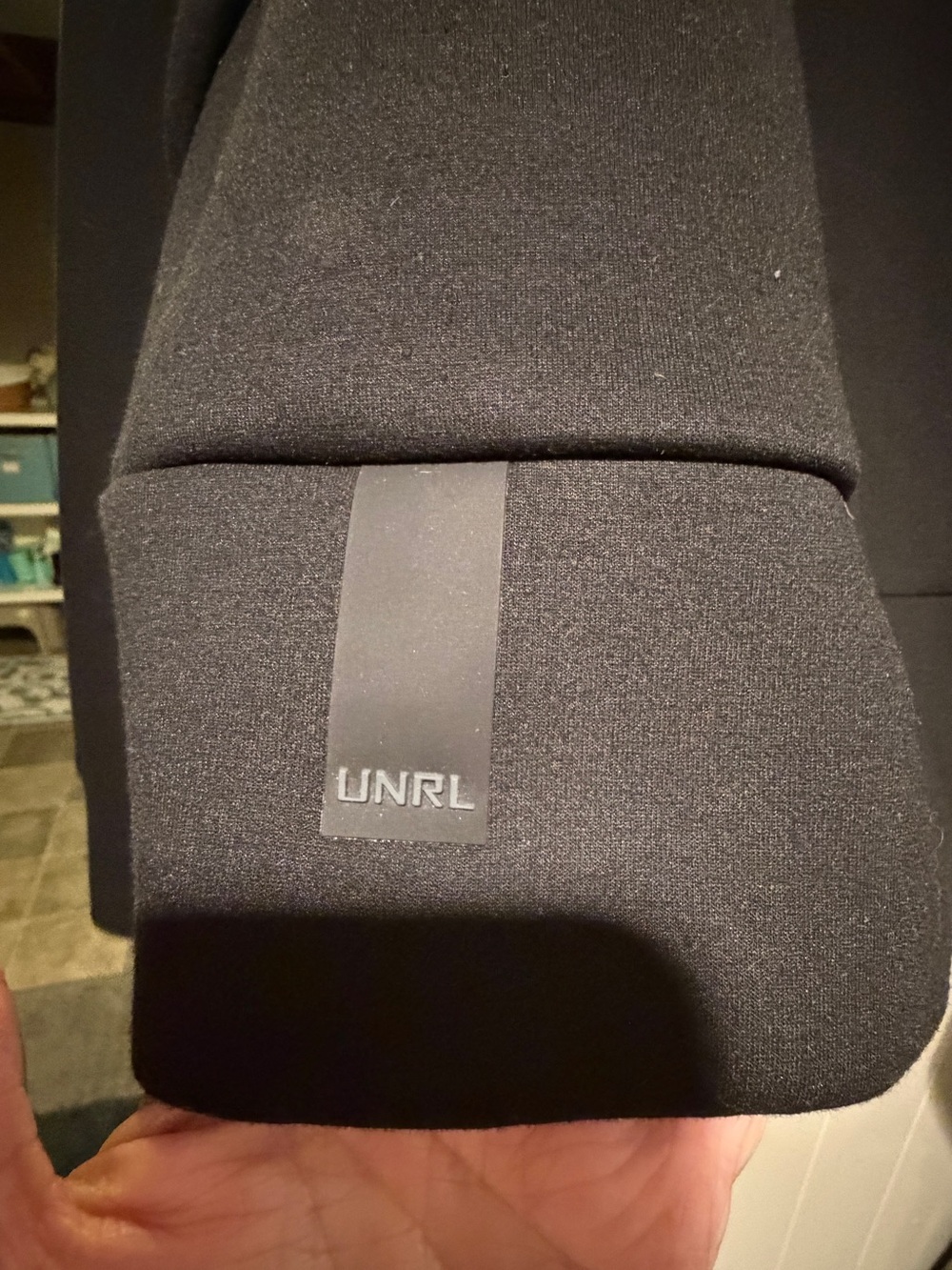 UNRL Black Quarter-Zip Pullover Sweatshirt - Picture 3 of 6